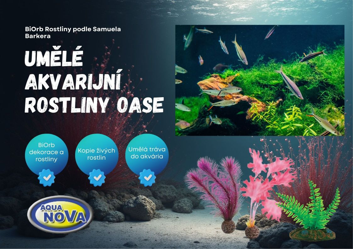 Umělé rostliny do akvária