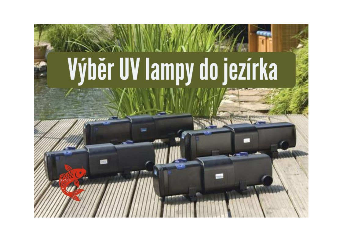 Jak vybrat UV lampu do jezírka: výkon, typy a praktické rady