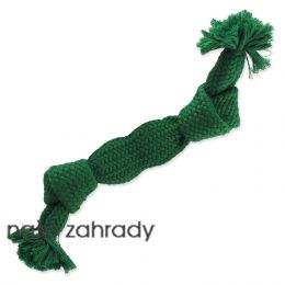 Uzel DOG FANTASY zelený pískací 2 knoty 35 cm