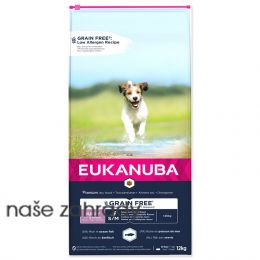 EUKANUBA Puppy & Junior Small & Medium Grain Free Ocean Fish