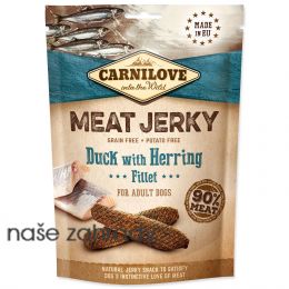 CARNILOVE Jerky Snack Duck with Herring Fillet