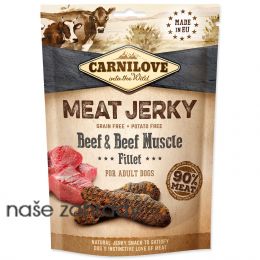 CARNILOVE Jerky Snack Beef & Beef Muscle Fillet