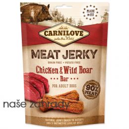 CARNILOVE Jerky Snack Chicken & Wild Boar Bar