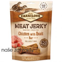 CARNILOVE Jerky Snack Chicken with Quail Bar