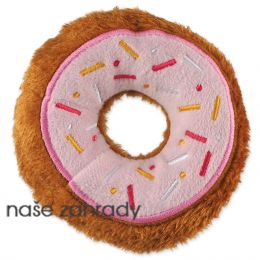 Hračka DOG FANTASY donut růžový 12,5cm