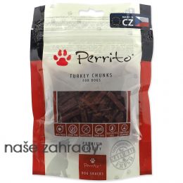 Pochoutka PERRITO Turkey Chunks 100g