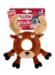 GiGwi Plush Friendz sob s gum. kroužkem